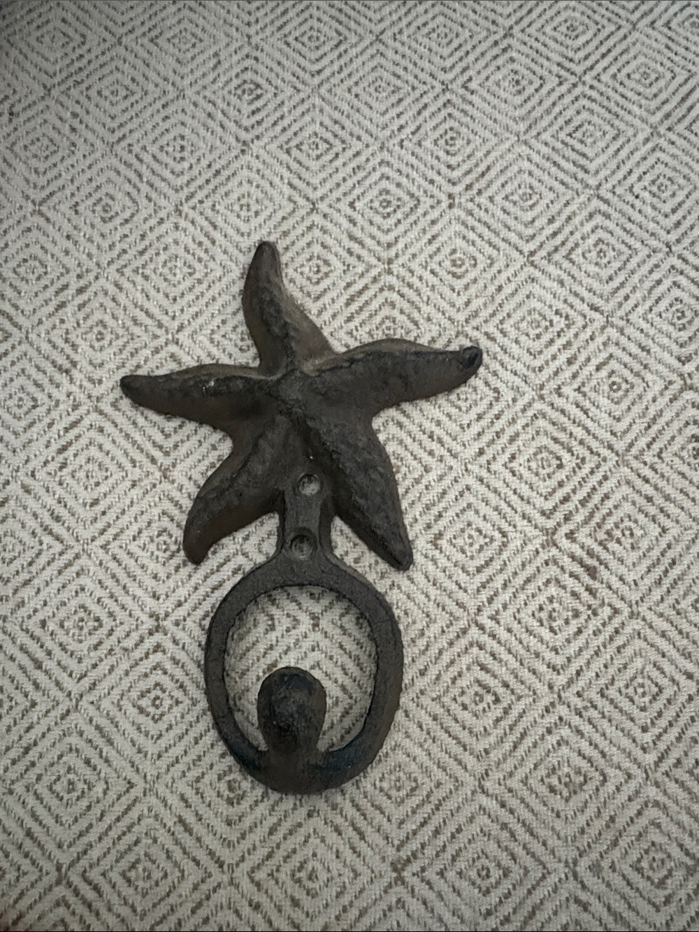 Cast Iron Starfish Wall Hook